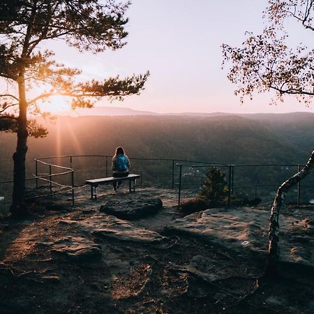 Penzion U Vyhlidky Chřibská Extérieur photo