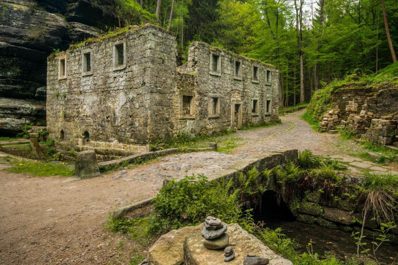 Penzion U Vyhlidky Chřibská Extérieur photo