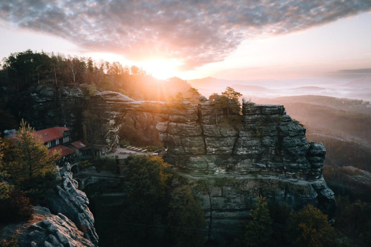 Penzion U Vyhlidky Chřibská Extérieur photo