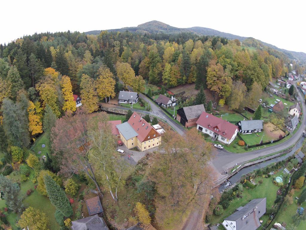 Penzion U Vyhlidky Chřibská Extérieur photo