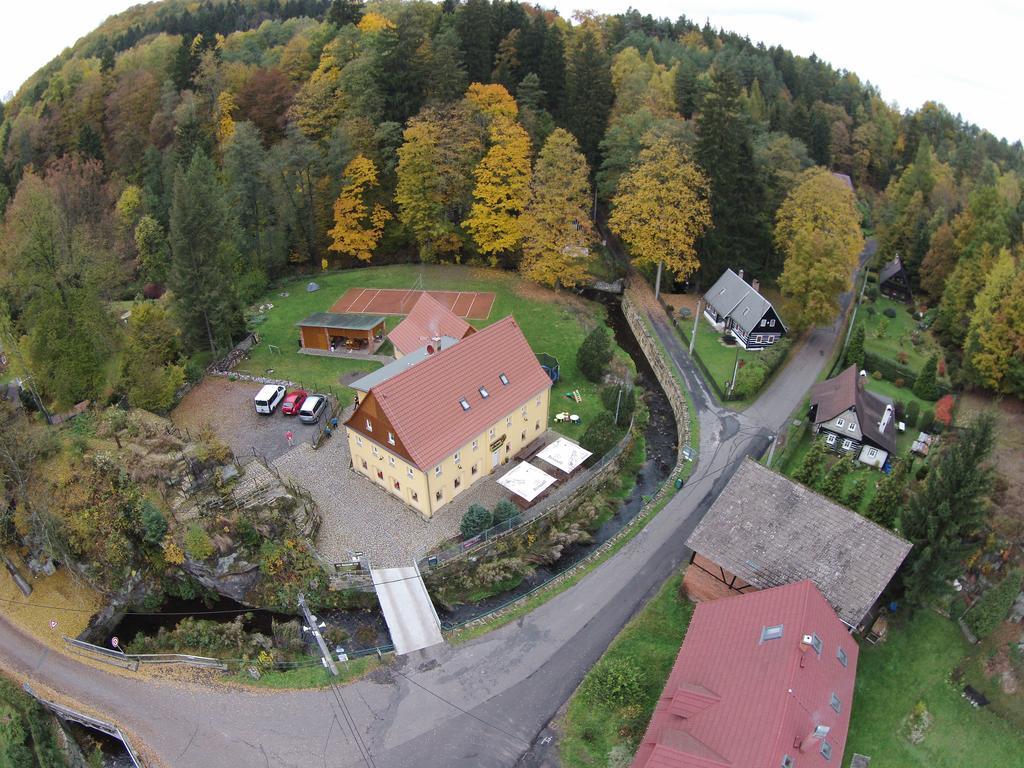 Penzion U Vyhlidky Chřibská Extérieur photo
