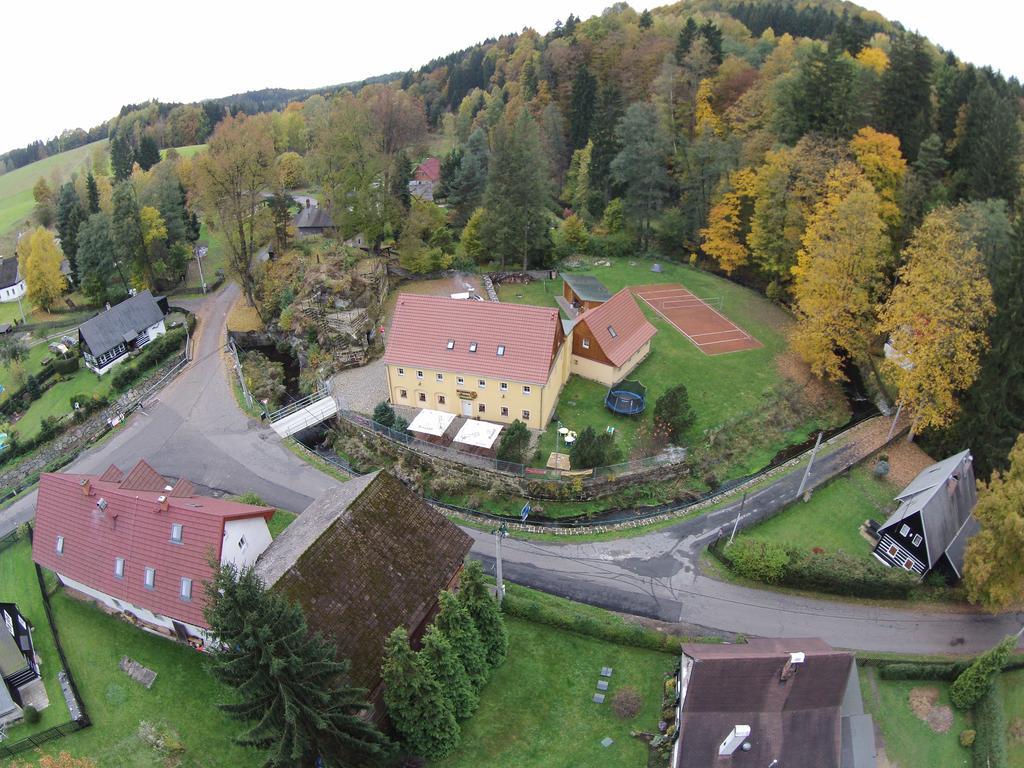Penzion U Vyhlidky Chřibská Extérieur photo