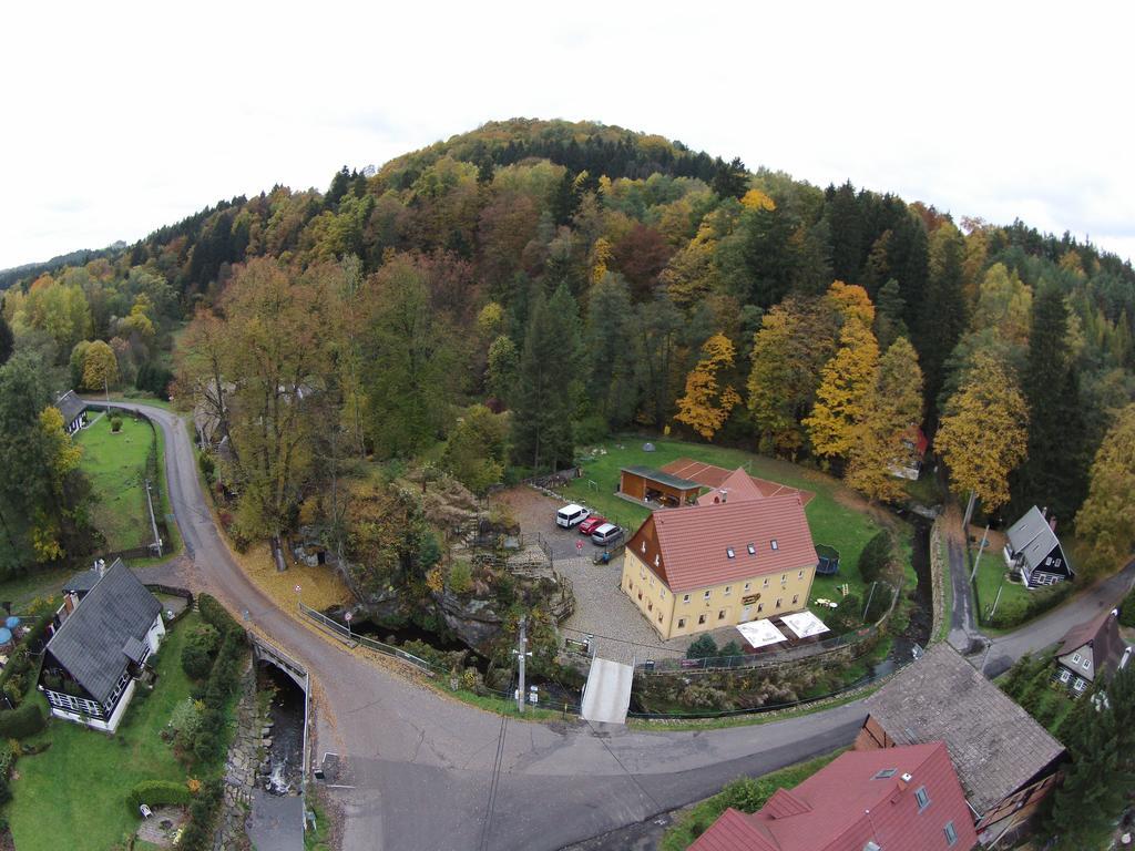 Penzion U Vyhlidky Chřibská Extérieur photo