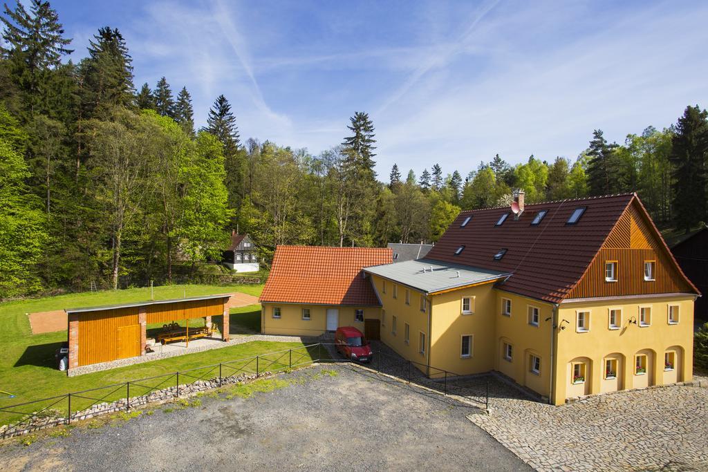 Penzion U Vyhlidky Chřibská Extérieur photo