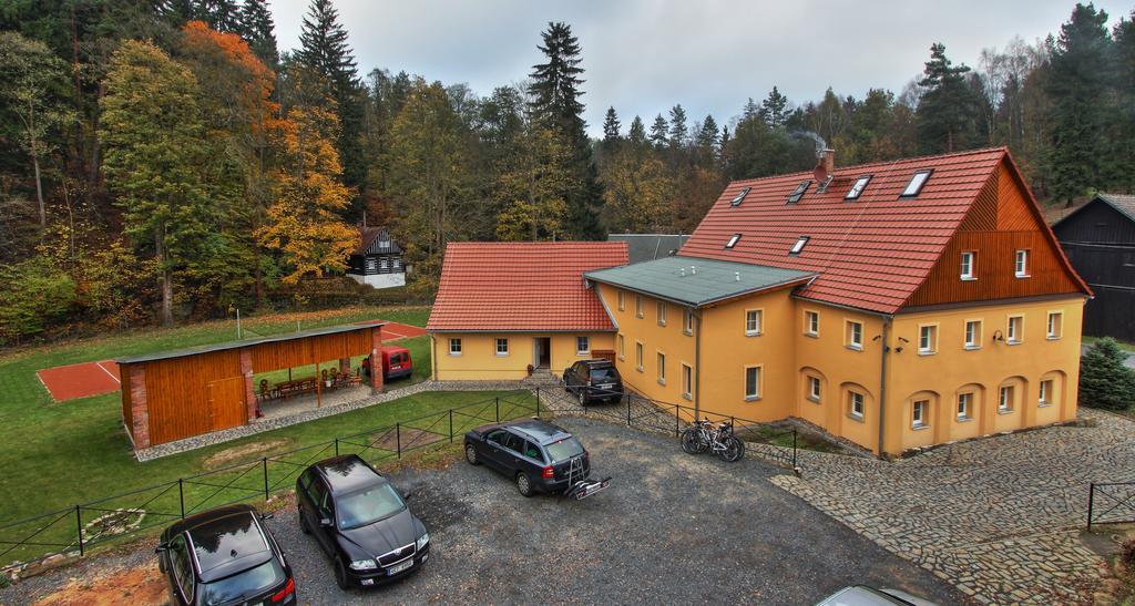 Penzion U Vyhlidky Chřibská Extérieur photo
