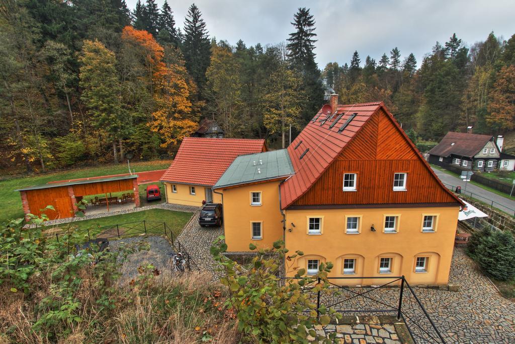 Penzion U Vyhlidky Chřibská Chambre photo